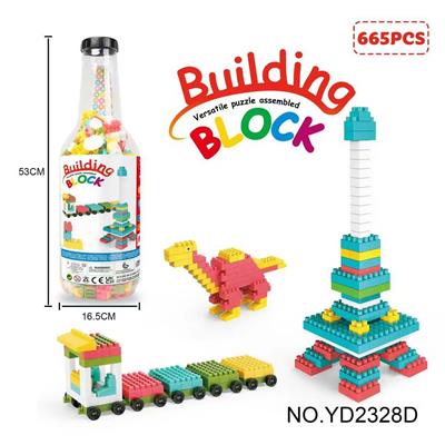 大瓶百变益智积木
（665PCS) - OBL10194048