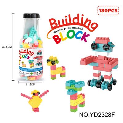小瓶百变益智积木
（180PCS) - OBL10194050