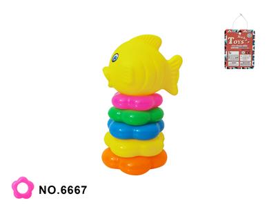 5层梅花型彩虹套圈（小丑鱼） - OBL10196037
