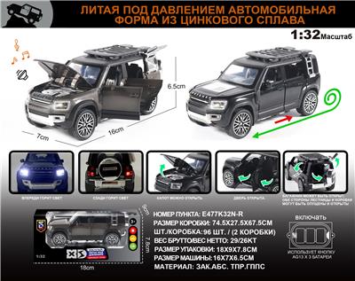 俄文1:32合金灯光音效路虎卫士110-越野车车模 - OBL10196335