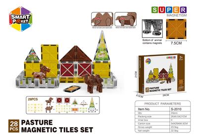 平面农场系列磁力片-28PCS - OBL10196908