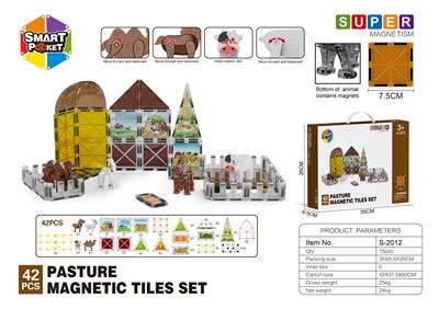 平面农场系列磁力片-42PCS - OBL10196910