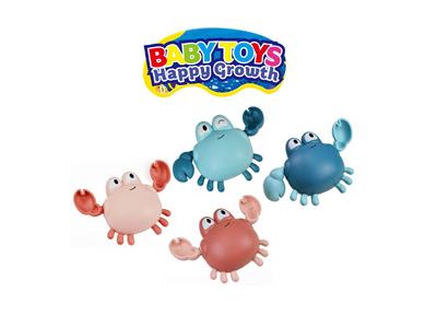 上链游水小螃蟹浴室戏水玩具 - OBL10197355