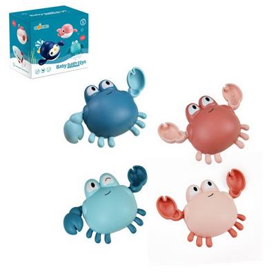 上链游水小螃蟹浴室戏水玩具 - OBL10197356