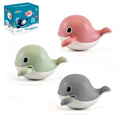 上链游水鲸鱼浴室戏水玩具 - OBL10197366