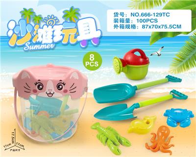 猫桶配沙滩配件(8PCS) - OBL10200233