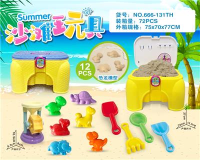 椅子配恐龙配件加小沙漏（12PCS） - OBL10200281