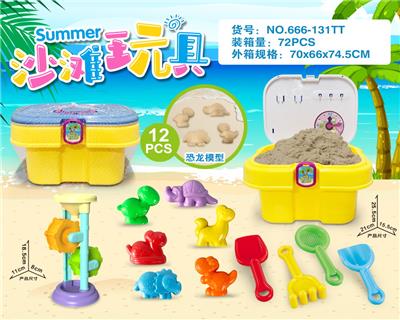 桶配配恐龙配件加沙漏(12PCS） - OBL10200289