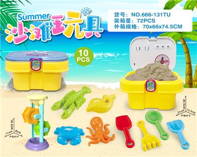 桶配沙滩配件加沙漏(10PCS） - OBL10200290