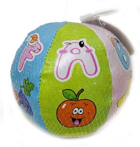 儿童早教英文水果六片充棉球 - OBL10200842