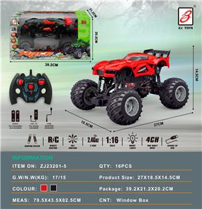 2.4G蜘蛛怪兽攀爬遥控车带灯（包电）         开窗盒 - OBL10200957