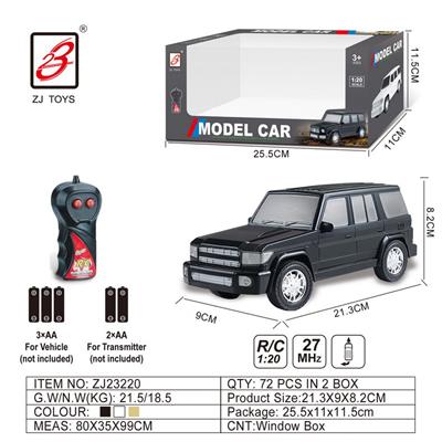 二通仿真遥控车1:20（丰田LC76)                    开窗盒 - OBL10201100