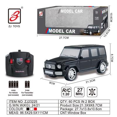 四通仿真遥控车1:20(奔驰大G)                   开窗盒 - OBL10201110