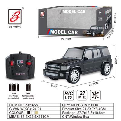 四通仿真遥控车1:20（丰田LC76）                    开窗盒 - OBL10201112