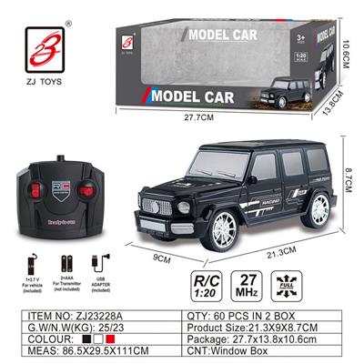 四通彩标遥控车1:20(奔驰大G)                  开窗盒 - OBL10201125