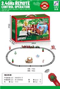 无级调速遥控圣诞火车（包电） - OBL10201484