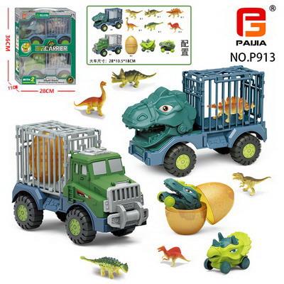 滑行恐龙车工程车套装 - OBL10201647