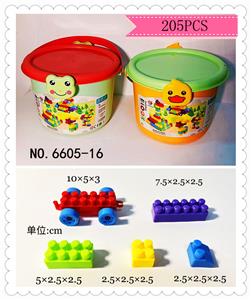 2.5CM积木 卡通圆桶 - OBL10201829