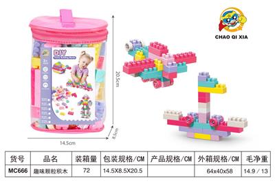 DIY趣飞机／船积木 - OBL10203443