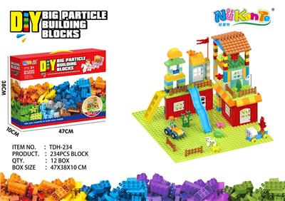 234颗粒别墅游乐园+4片16*16底板 - OBL10203724