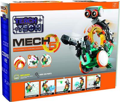 5合1机械编程机器人儿童DIY STEM 电动组装拼装模型  （斜口钳+螺丝刀） - OBL10204168