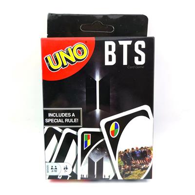 英语UNO BTS卡牌游戏包括英语/西班牙语/说明 - OBL10204683