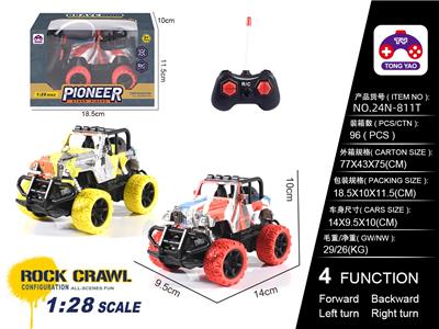 1:28牧马人涂鸦遥控车（不包电） - OBL10205290