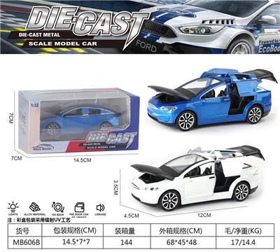 1:32特斯拉合金回力车 - OBL10205702