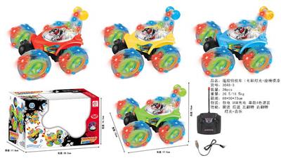 四通遥控特技车（七彩灯光+音乐+座椅喷漆） - OBL10205798