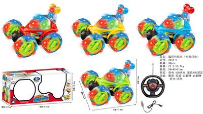 四通遥控特技车（七彩灯光+音乐） - OBL10205803
