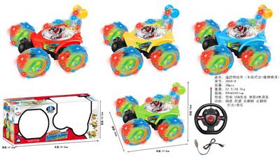 四通遥控特技车（七彩灯光+音乐+座椅喷漆） - OBL10205804