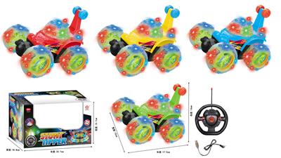 四通遥控特技车（3D灯光+音乐） - OBL10205805