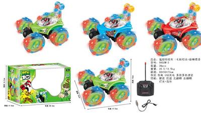 四通遥控特技车（七彩灯光+音乐+座椅喷漆） - OBL10205810