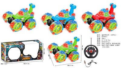 四通遥控特技车（3D灯光+音乐） - OBL10205811