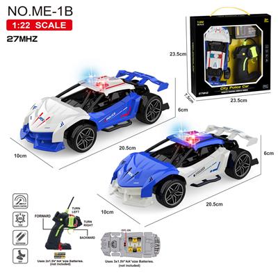 1比22警车四通遥控车 - OBL10208566