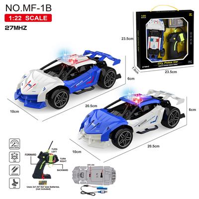 1比22警车四通遥控车 - OBL10208584