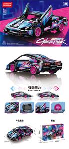 1:18回力车兰博基尼 （赛博朋克） - OBL10209571
