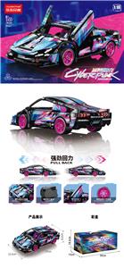 1:18回力车兰博基尼   太空舱版（赛博朋克） - OBL10209592