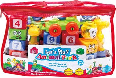 动物游乐园益智积木 - OBL10209739