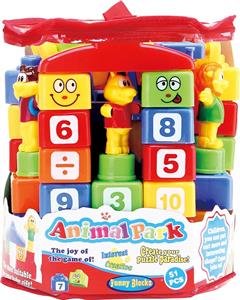 动物游乐园益智积木 - OBL10209743