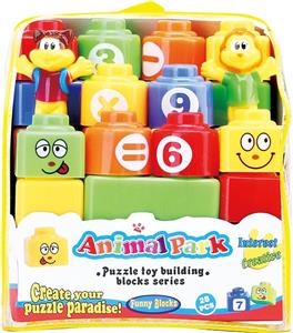 动物游乐园益智积木 - OBL10209746