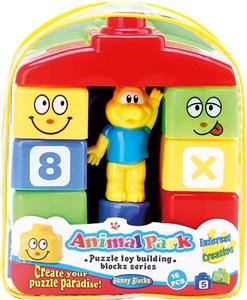 动物游乐园益智积木 - OBL10209747