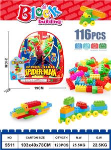蜘蛛侠积木  116 PCS - OBL10209931
