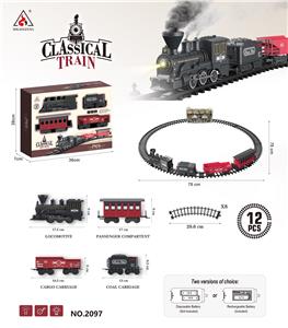 古典火车4节ABS车厢 不包电 - OBL10210383