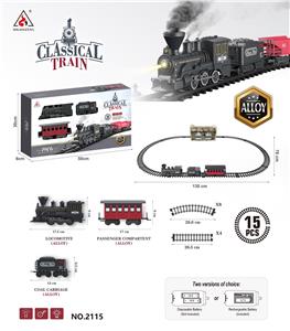 古典火车3节合金车厢 不包电 - OBL10210390