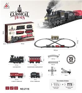 古典火车4节ABS车厢 不包电 - OBL10210393