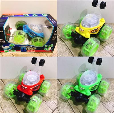 翻斗车四款混装包电，带灯光音乐 - OBL10210417