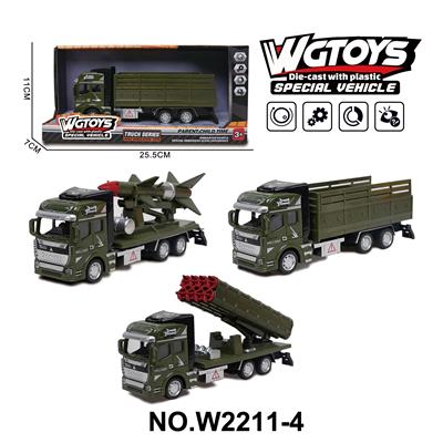 1:50合金回力军事车3款 - OBL10211510