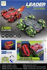 10通1:18，2.4G漂移轮双面特技车(包电)37V钾电池USB线 - OBL10212733