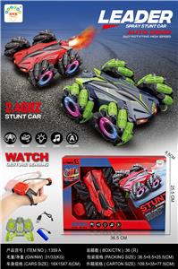 10通1:18，24G双面车特技跳舞侧行车(包电)37V理电池USB线 - OBL10212736